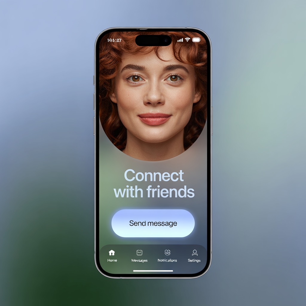 Mobile application interface design
