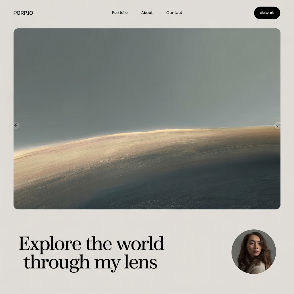 Creative portfolio website